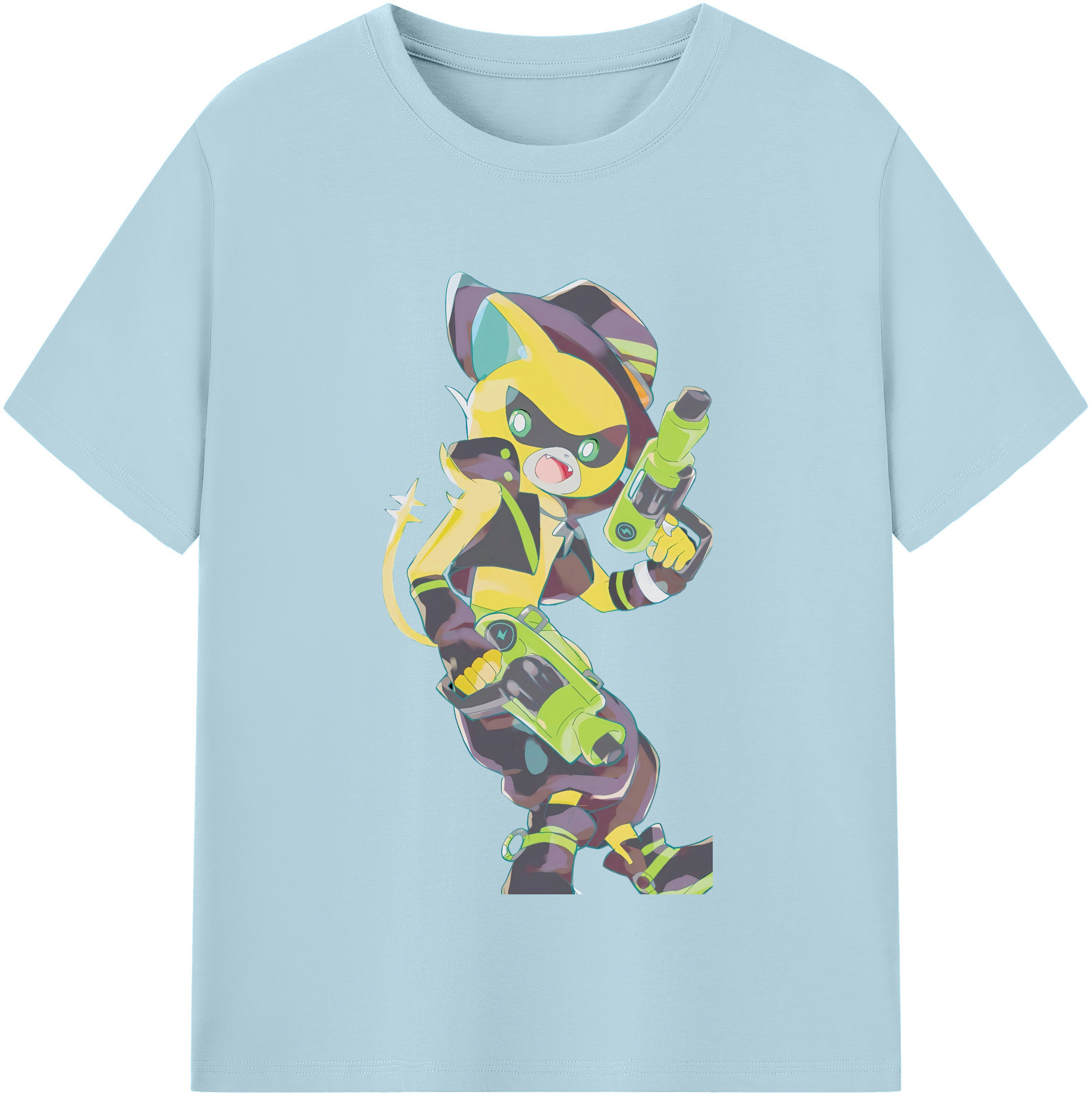 （画像用） 妖怪ウォッチ Yo-kai Watch 綿100％半袖Tシャツ（フロントプリント）